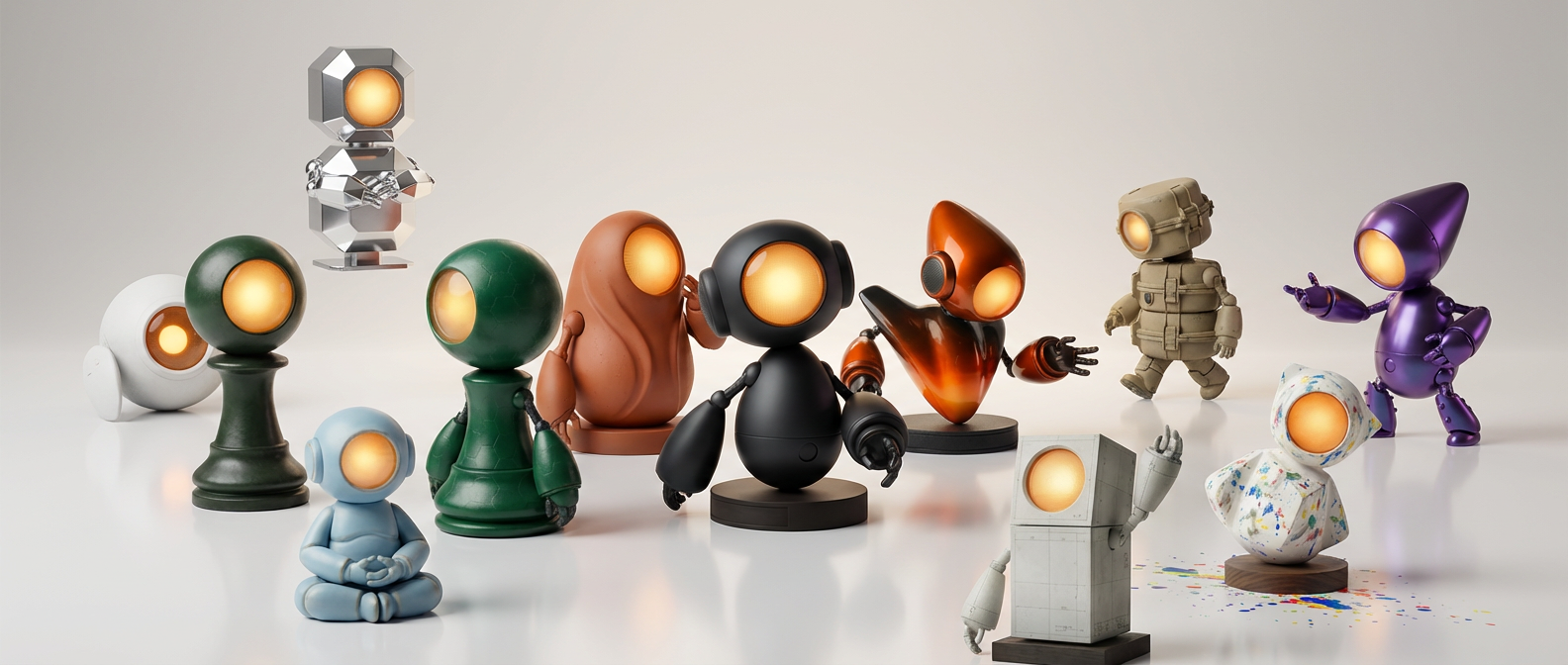 NextStage agent figurines